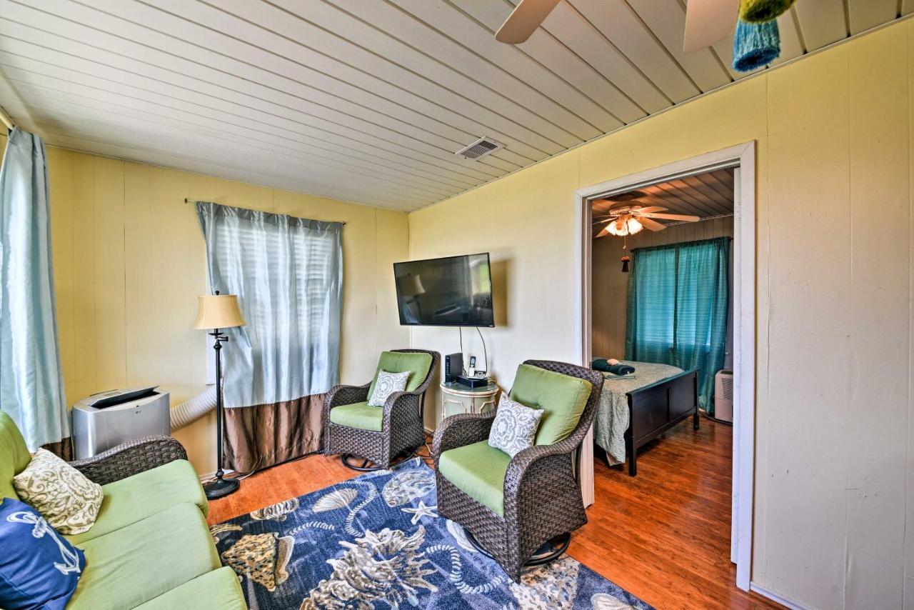 Galveston Beach House With Private Deck And Gulf Views Esterno foto